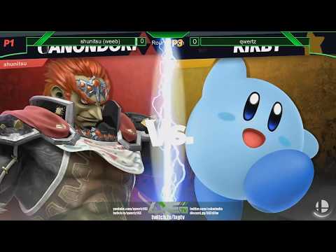 Shunitsu (Ganon/Palutena) vs qwertz143 (Kirby) - Smash Ultimate @ LXG 4
