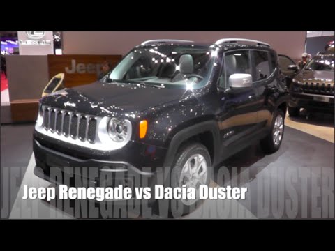 Jeep Renegade 2015 vs Dacia Duster 2015