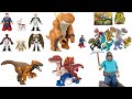 New Jurassic World Rebirth Superman Movie Minecraft Figures Preorder At Entertainment Earth