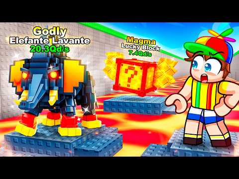 Playing MAGMA MONDAY UPDATE in Survive Lava For Brainrots!