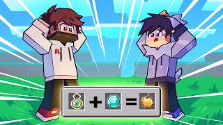 MINECRAFT pero TODOS los CRAFTEOS son ALEATORIOS