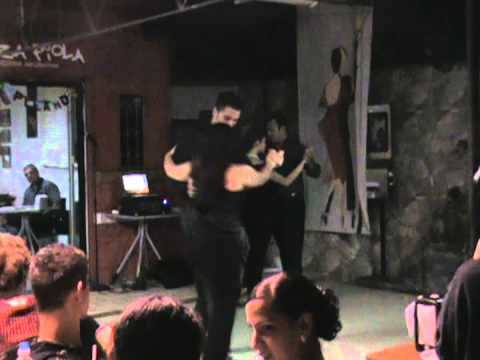 Unidos por el tango . Presentación en Piza Piola