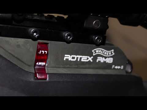 Walther Rotex RM8 Single Shot Magazin Diabolo Test 05 02 2022