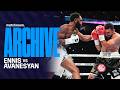 Jaron Boots Ennis Impressive Matchroom Debut Ennis Vs Avanesyan Full Fight