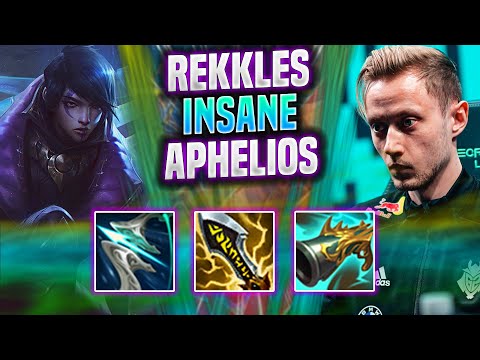 REKKLES IS INSANE WITH APHELIOS! - KC Rekkles Plays Aphelios ADC vs Caitlyn! | Season 2022