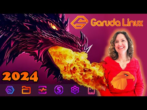 Mum Tries Out Garuda Linux - Bird Of Prey (2024)