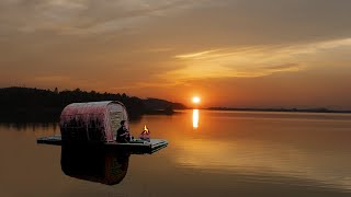 Download lagu 10 Days of River Survival: Making Rafts, Fishing, shrimp trap, Cooking with Nature| Primitive Villa mp3