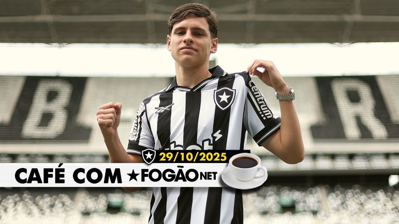 LIVE CAFÉ COM FOGÃONET | Jovens lesionados podem voltar só em 2026 ao Botafogo; Jefferson pede continuidade LIVE CAFÉ COM FOGÃONET | Jovens lesionados podem voltar só em 2026 ao Botafogo; Jefferson pede continuidade