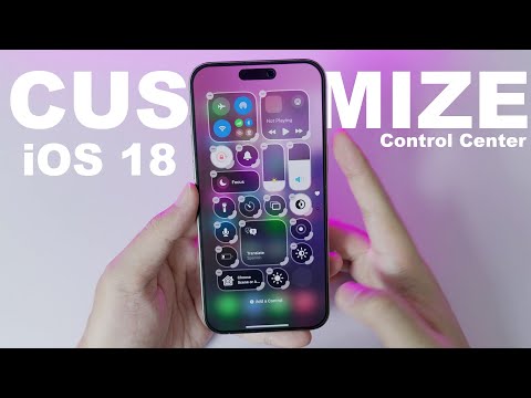 How to Customize iOS 18 Control Center (Add Toggles)