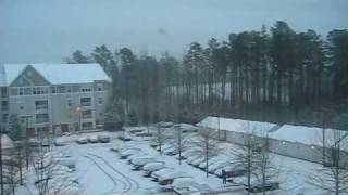 Raleigh, NC Snow 1-20-09  7:00 am 004