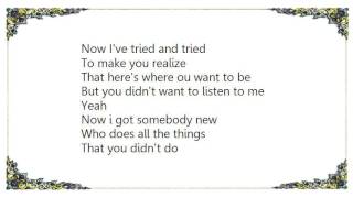 Blu Cantrell - When I Needed You Lyrics