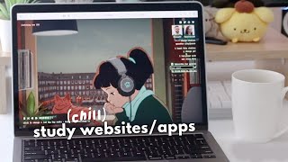 6 chill study websites/apps for students ✨