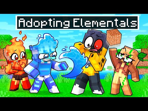 Adopting ELEMENTALS in Minecraft!