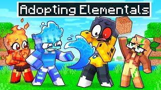 Adopting ELEMENTALS in Minecraft!