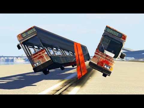BeamNG Drive - CUT the Car! #5 (Cars cutting crashes)