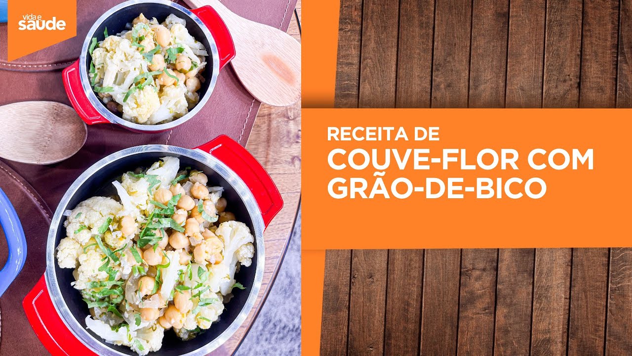 Terça na Cozinha: Receitas de uma panela só - Couve-flor com grão-de-bico (10/09/24)