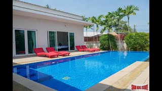 Boat Lagoon | Stunning Three Bedroom Modern Pool Villa for Sale