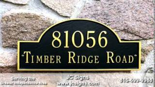 preview picture of video 'JC Signs -  Residential and Business Address Signs in Independence,MO'