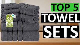 Top 5 Best Towel Sets USA 2026 – Buying Guide for Home & Bat