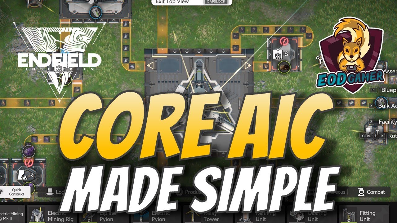 EASY GUIDE To Core AIC Factory Gameplay in Arknights Endfield | This Will Save You Hours