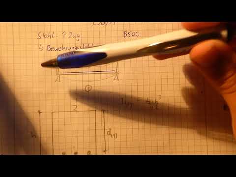 Grundlagen Stahlbeton [Einführung] - Bemessung Sturz/Balken #1