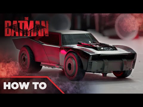 How to play with and drive the remote control BATMOBILE! | Batman Toys For Kids