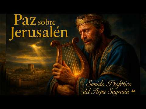 🕎 Paz sobre Jerusalén | Así tocaba David su Arpa Profética 🕊️