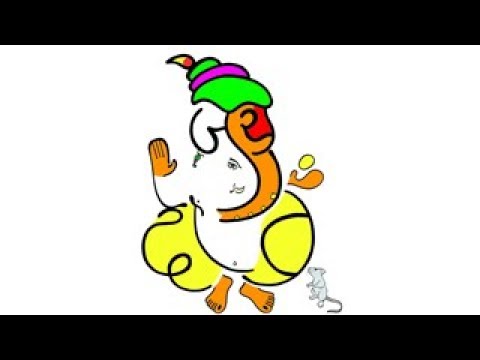 Akshar Ganesh Kala in Jayadev Name | Ganesha Art - Video Number 9