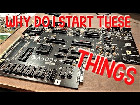 Amiga 500plus new build Part 1
