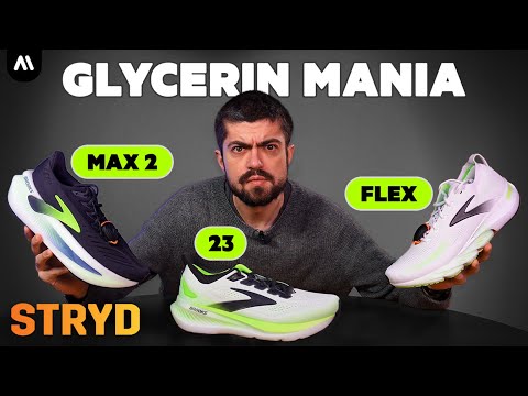 STRYD comparison | Brooks Glycerin Line up