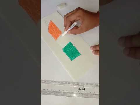 🇮🇳India Flag on Candle  🕯️#viral #shorts #trending #drawing #amazing #art #creative #satisfying