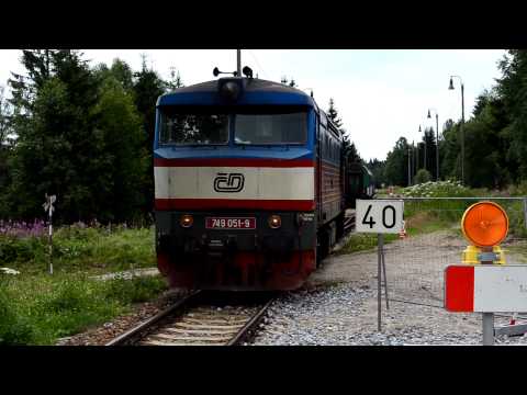 Posun 749.051 - stanice Nové Údolí - léto 2011 [Full HD]