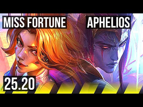MISS FORTUNE & Pantheon vs APHELIOS & Braum (ADC) | 11/4/13 | KR Challenger | 25.20