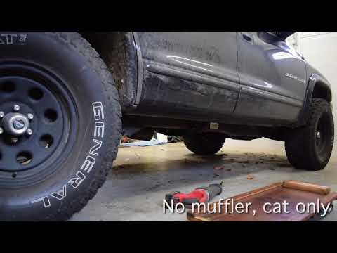 1998 Dodge Durango Flowmaster Super 10 vs Cherrybomb Glasspack exhaust comparison