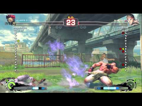 Mago [Akuma] vs naopi708 [Ryu] SSF4 Japanese Online Ranked Matches - TRUE-HD