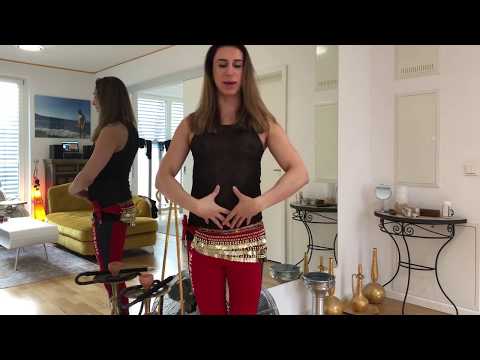 Belly Dance Class for beginners - Egyptian Jewel move 💎 Oriental Bellydance tutorial in english HD