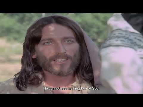 “Except that a man be born again" Jesus Speaks With Nicodemus | Jesus Of Nazareth Scene 4K