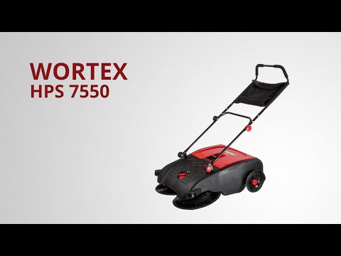 фото подметальная машина механическая wortex (вортекс) hps 7550 ширина 75 см. ручной привод, ширина: 75 с 0