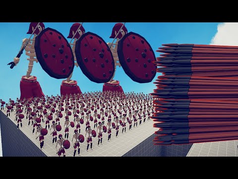 SKELETON GIANT vs 100x OVERPOWERED UNITS - TABS | Totally Accurate Battle Simulator