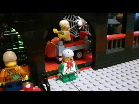 LEGO Geisterbahn MOC "Lost House" Testlauf