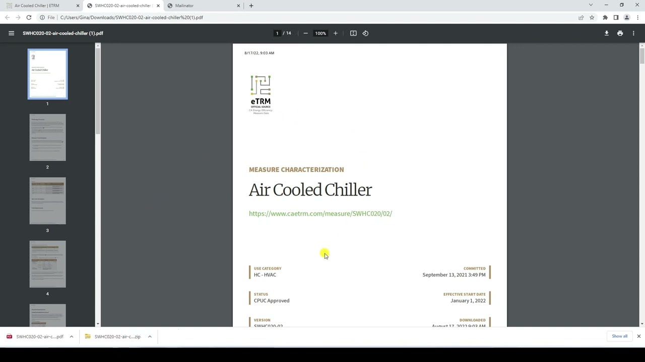 Download the Measure Package and Characterization