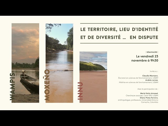 Séminaire: «Le territoire, lieu d’identité et de diversité… en dispute»
