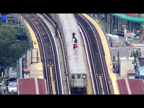 NYC Subway Surfing Arrests