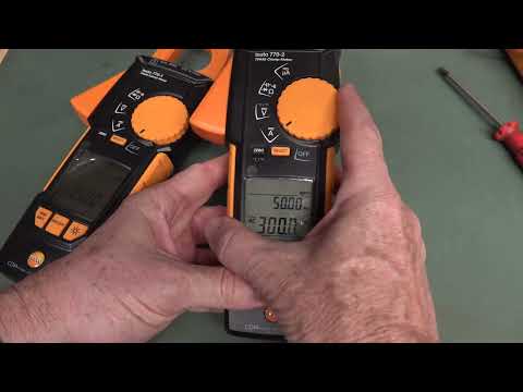 Testo Clamp Meter FAIL?