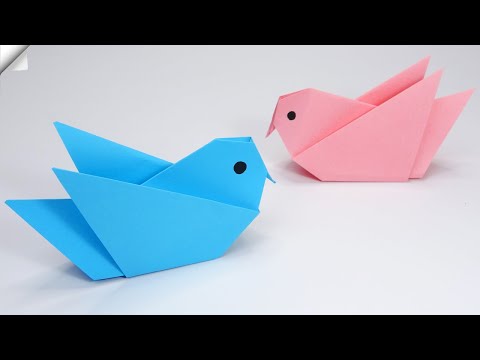 Origami FOX DIY Paper crafts Easy origami toys