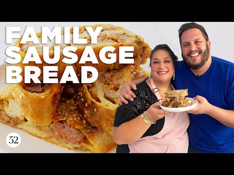 How to Make The Best Ever Sausage Bread with Ayesha Nurdjaja | The Secret Sauce with Grossy Pelosi