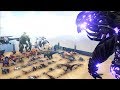 EVERY ARK Creature VS ALPHA KING TITAN  || Cantex