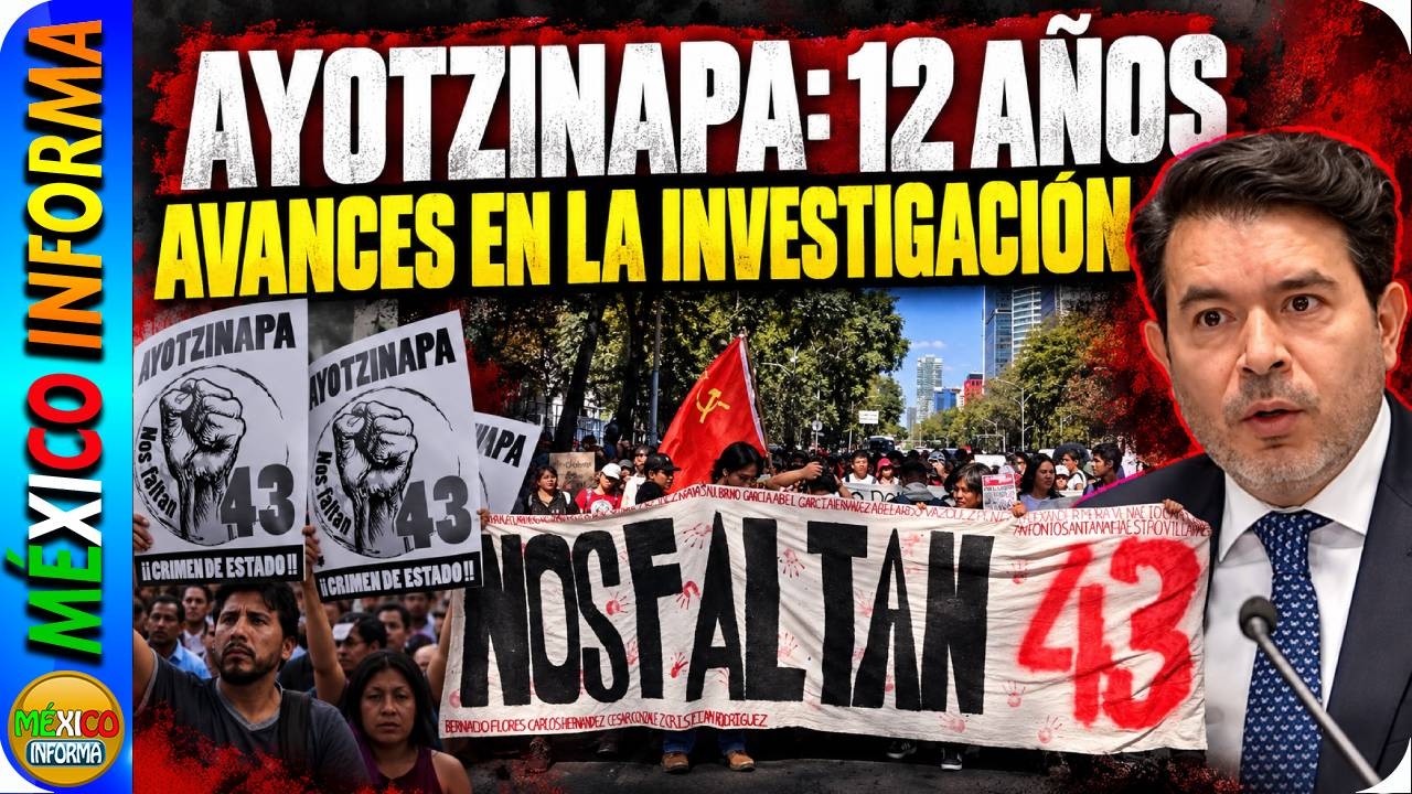 DAN A CONOCER LOS AVANCES DE LA INVESTIGACIÓN DE LOS 43 NORMALISTAS DE AYOTZINAPA.