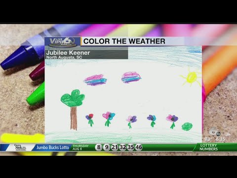 Color the Weather Friday, August 9, 2019