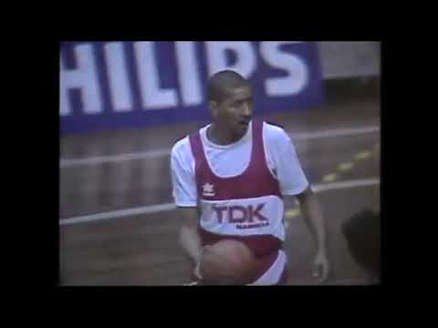 George Gervin en el TDK Manresa (Liga ACB 1989-90)